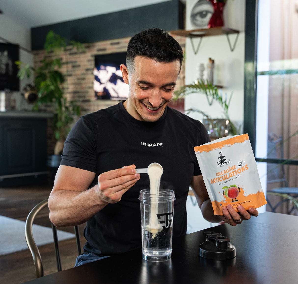 Tibo Inshape und das Kollagen Pfirsich