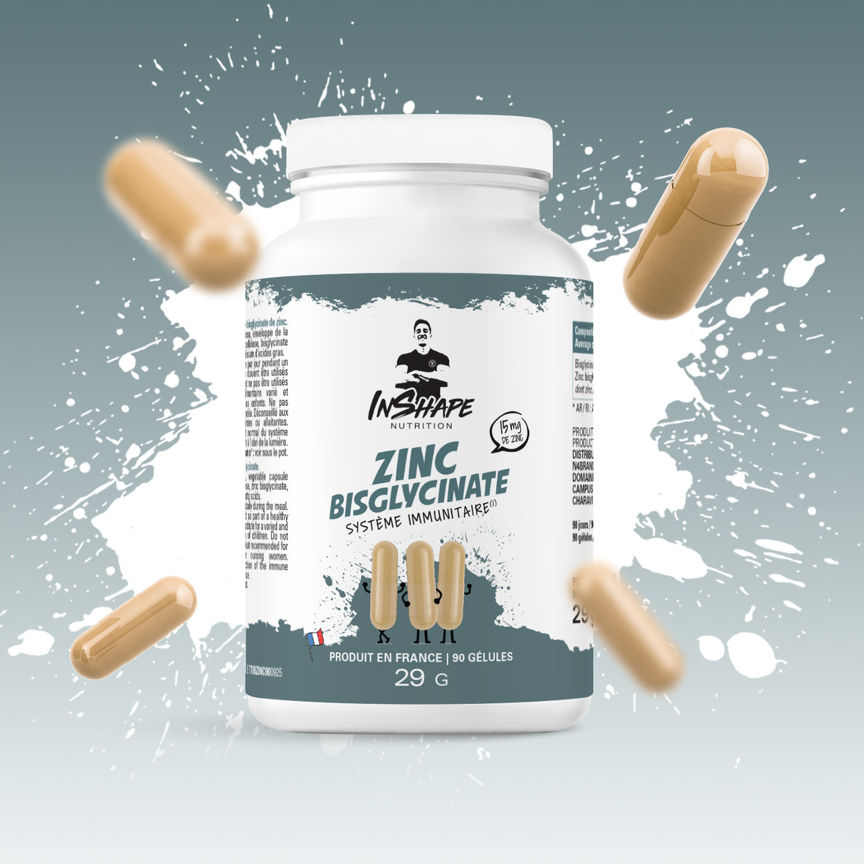 Zink Bisglycinat Inshape Nutrition