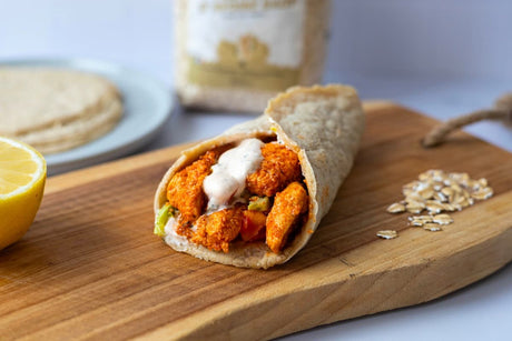 Protein-Wrap mit Huhn 