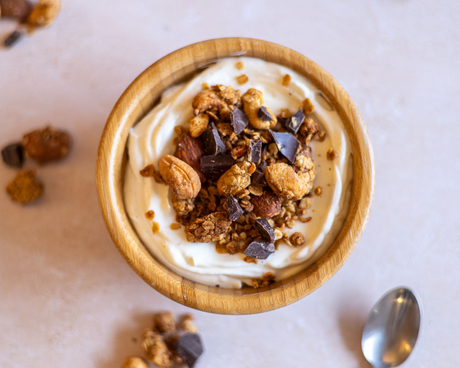 Selbstgemachtes Protein-Granola