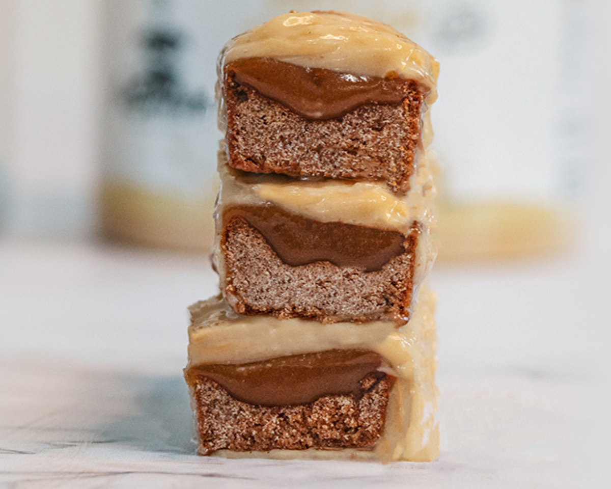 Rezept für einen Protein-Twix