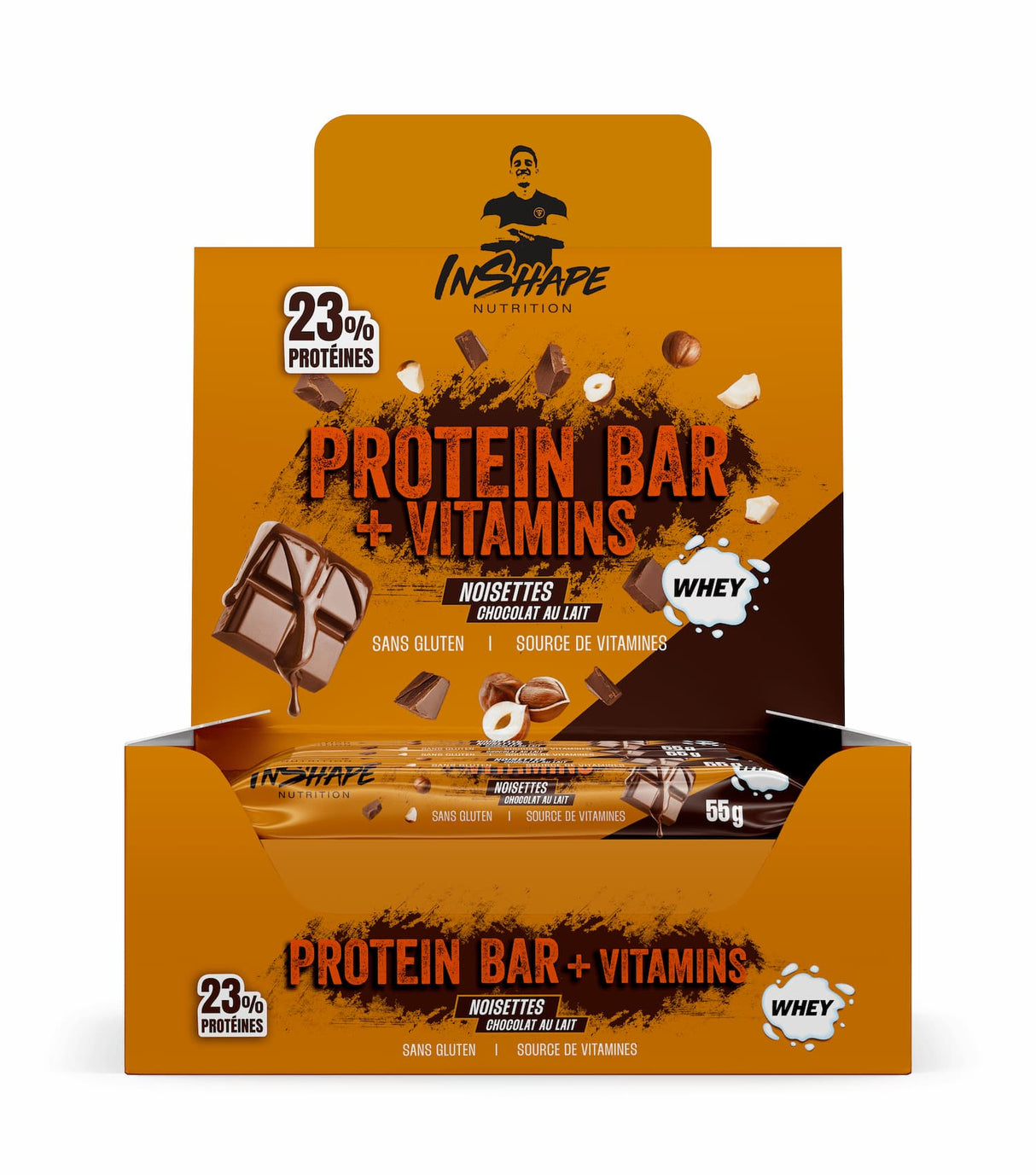 Protein bar + Vitamine 55 g