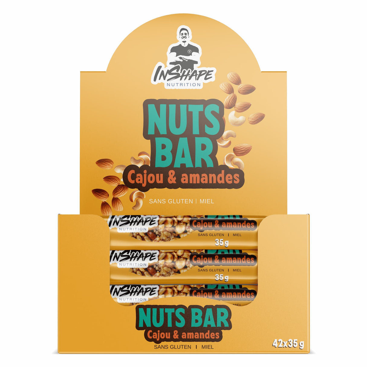 Schachtel mit 42 Nuts Bar 35 g 