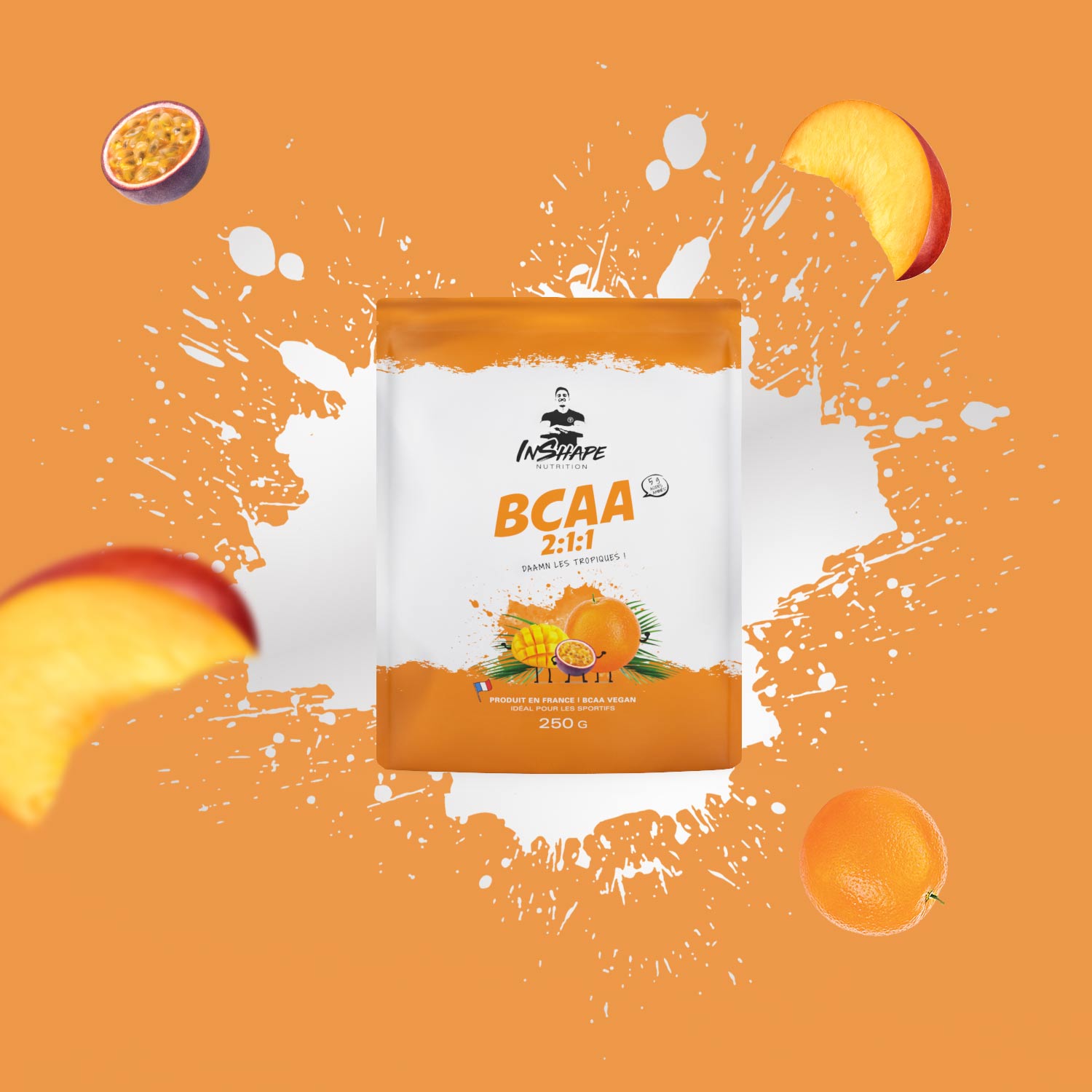 BCAA 2:1:1 Tropen - Inshape Nutrition