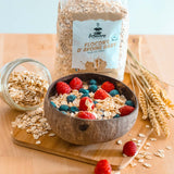 Baby-Haferflocken aus biologischem Anbau